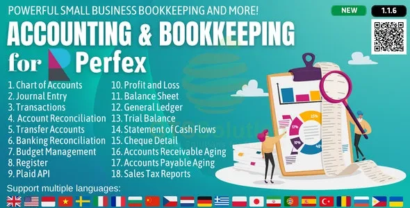 Accounting and Bookkeeping module for Perfex CRM