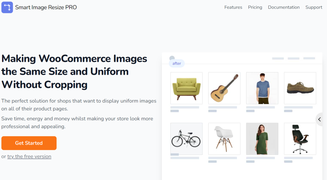 Smart Image Resize Pro | Making WooCommerce Images the Same Size Without Cropping