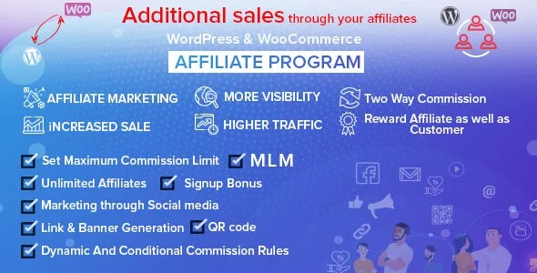 WordPress & WooCommerce Affiliate Program with MLM