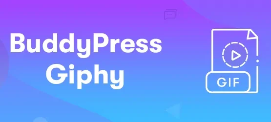 BuddyPress Giphy