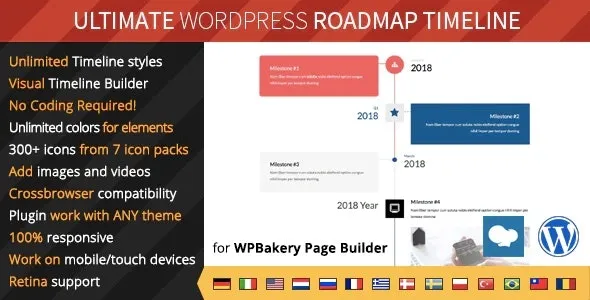 Ultimate Roadmap Timeline – Responsive WordPress Timeline plugin