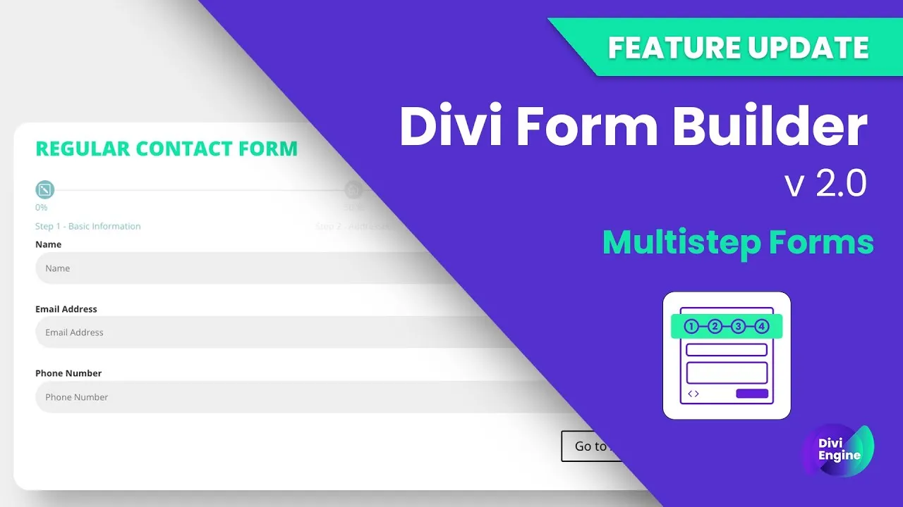 ✉️ Best Divi Contact Form Builder Plugin