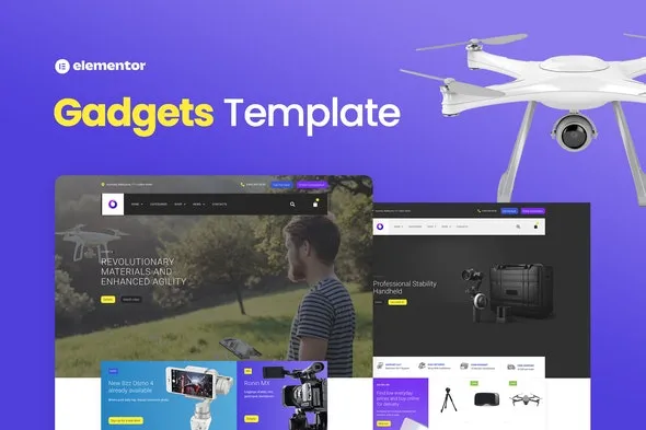 Bzzz – Gadgets eCommerce Elementor Template Kit