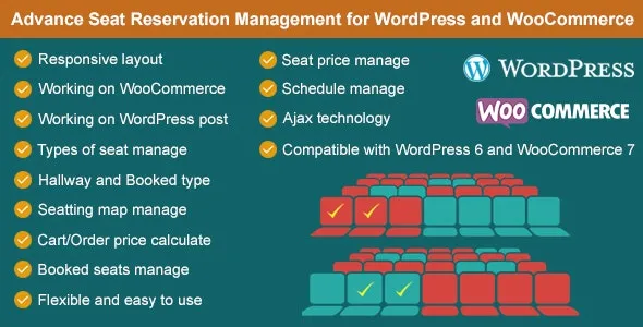 Advance Seat Reservation Management for WooCommerce