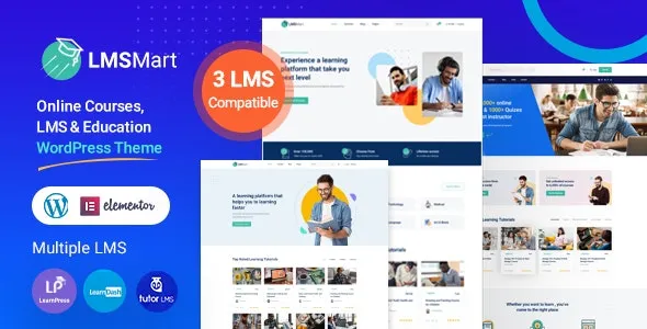 LMSmart Education WordPress Theme