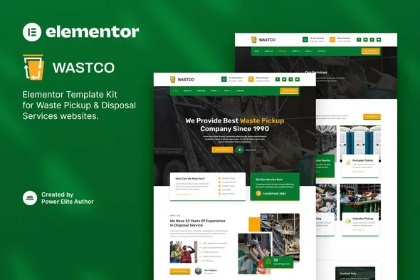 Wastco – Waste Pickup & Disposal Services Template Kit