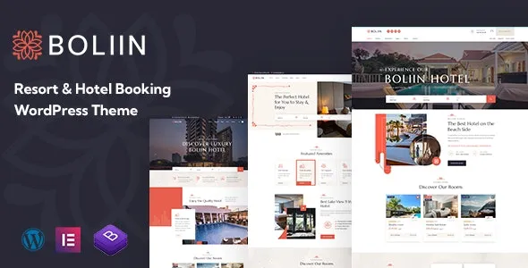 Boliin - Resort & Hotel Booking WordPress Theme