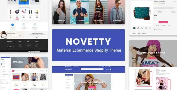 Novetty - Responsive Shopify Theme