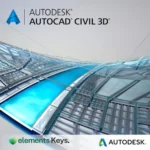 Autodesk Civil 3D 1 Year Subscription 2025/2024/2023 Mac/PC