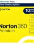 Norton 360 Premium | Advanced security and virus protection for 10 devices | 1 Year Subscription