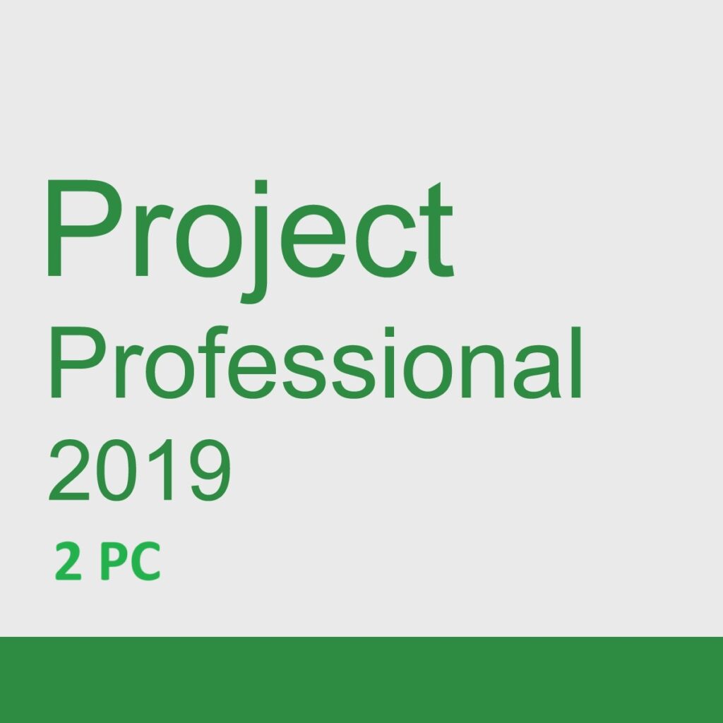 Project Professional 2019 Key – 2 PC