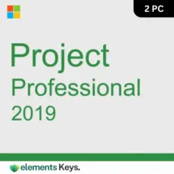 Project Professional 2019 Key – 2 PC