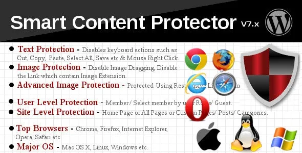 Smart Content Protector - Pro WP Copy Protection