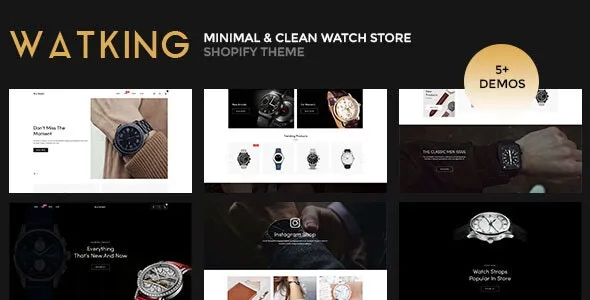 Watking – Minimal & Clean Watch Store Shopify Theme