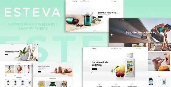 Esteva - Nutrition and Wellness Shopify Theme