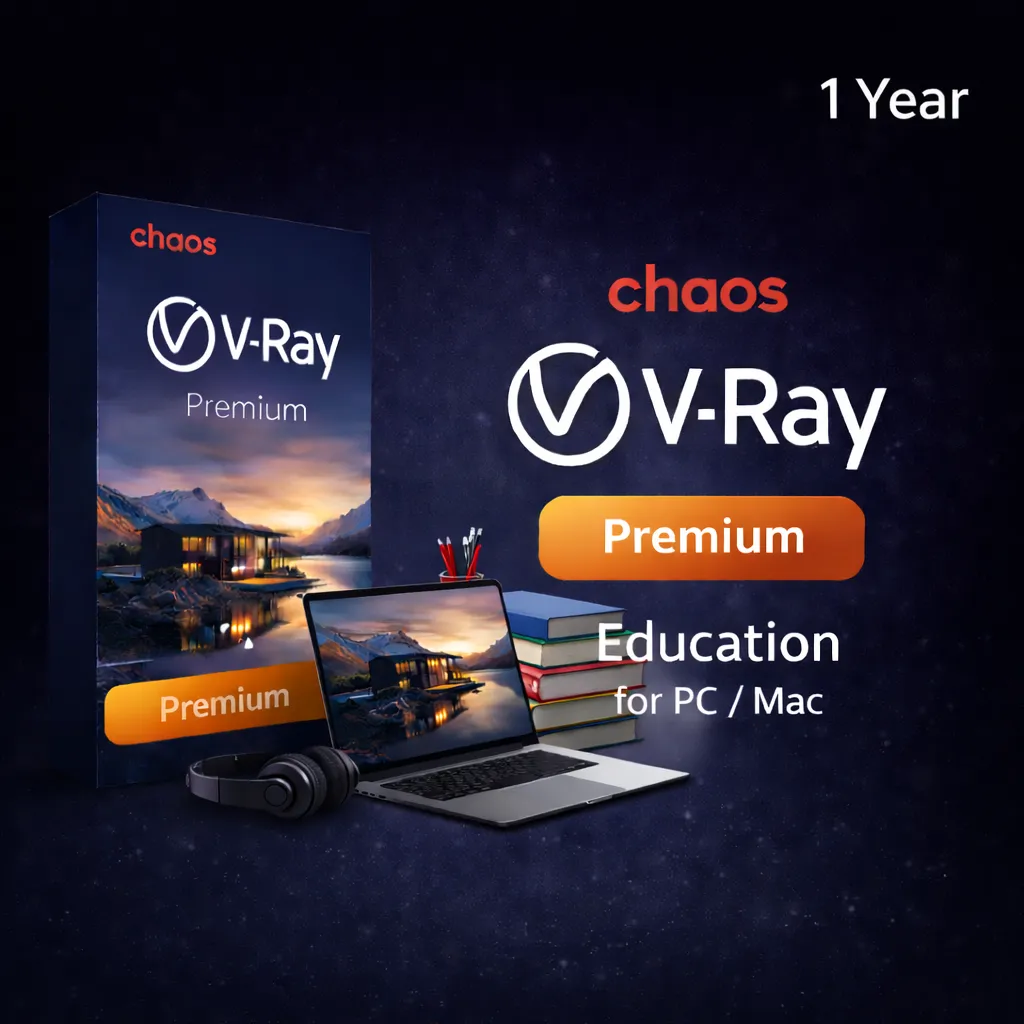 V-Ray Premium (Education) 1 Year Subscription for PC/Mac Renderer Genuine