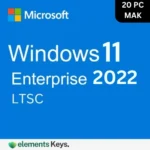 Windows 11 Enterprise LTSC 2022 MAK Key 20 PC