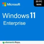 Windows 11 Enterprise MAK Key 20 PC - Lifetime Validity