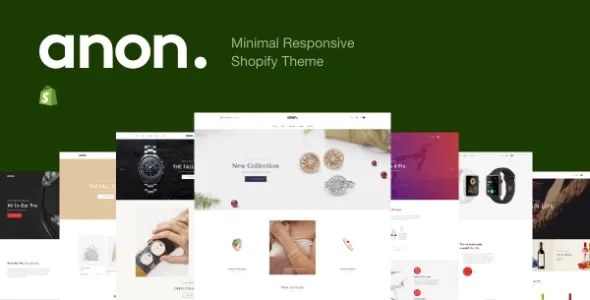 Anon - Minimal Responsive Shopify Theme