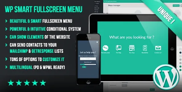 WP Smart Fullscreen Menu | Menus