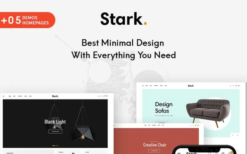 Stark - Furniture & Home Decor Shopify Theme