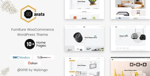 Hanata - Marketplace WooCommerce Furniture Theme