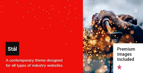 Stål - Industry WordPress Theme