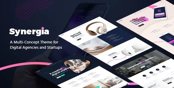 Synergia - Digital Agency Theme