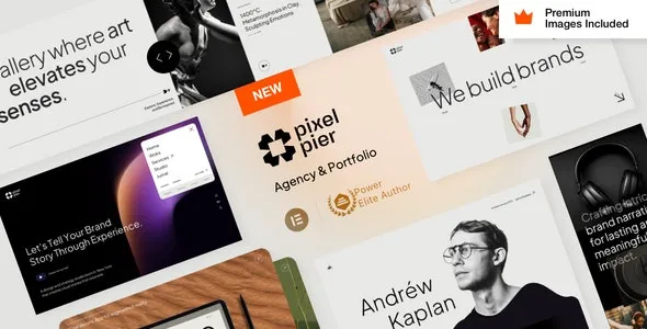 Pixelpiernyc - Creative Agency and Portolio WordPress Theme