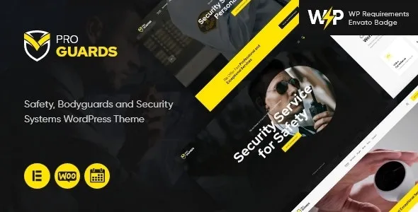 ProGuards - Safety Body Guard & Security WordPress Theme