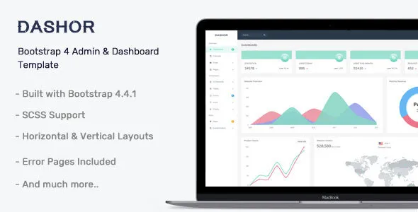 Dashor - Admin Dashboard Template