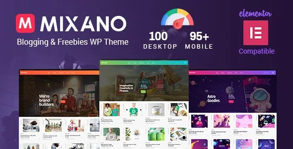 Mixano - Minimal WordPress Theme