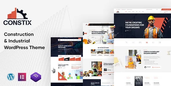 Constix - Construction Factory & Industrial WordPress Theme