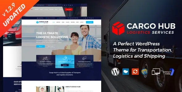 Cargo HUB - Transportation and Logistics WordPress Theme