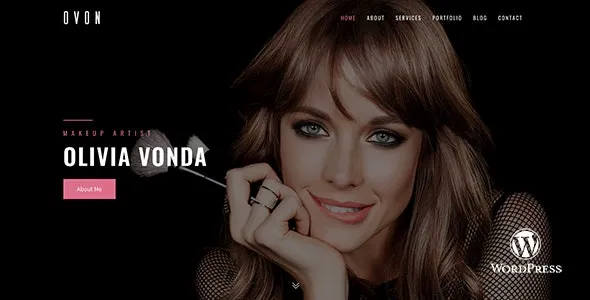 Ovon - Makeup Artist WordPress Theme