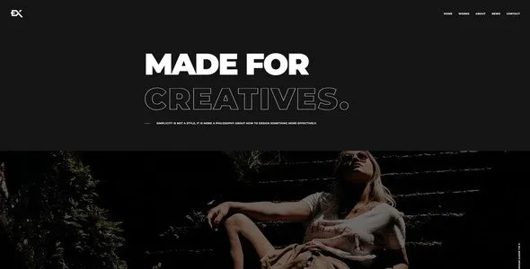 Pucestar - Creative Showcase Portfolio WordPress Theme