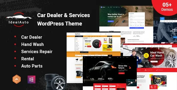 IdealAuto - Car Dealer & Services WordPress Theme