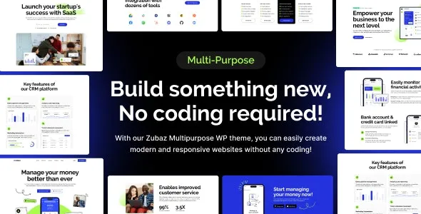 Zubaz - SaaS & Startup WordPress Theme