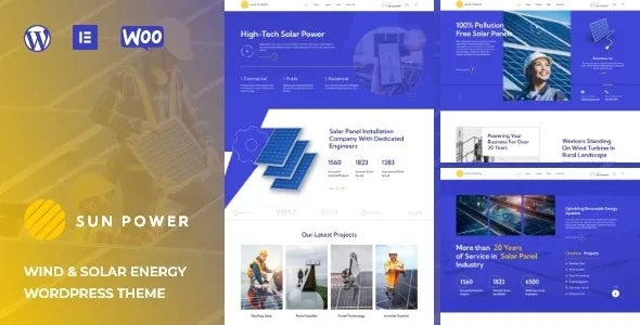 SunPower - Solar Renewable Energy Theme