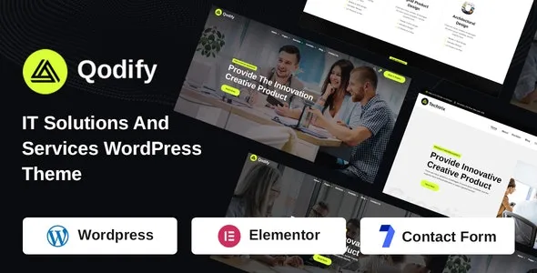 Qodify - IT Solutions And Services WordPress Theme