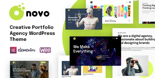 Onovo - Creative Portfolio Agency WordPress Theme