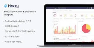 Hexzy – Admin & Dashboard Template