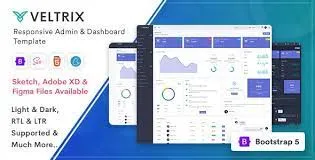 Veltrix - Admin & Dashboard Template