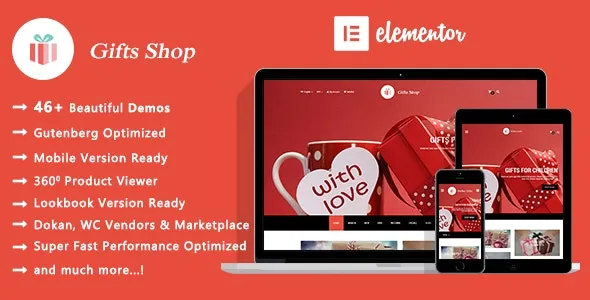 Gifts Shop | Handmade Souvenirs WooCommerce WordPress Theme