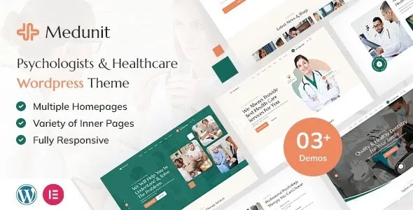 Medunit | Psychology & Health Care WordPress Theme