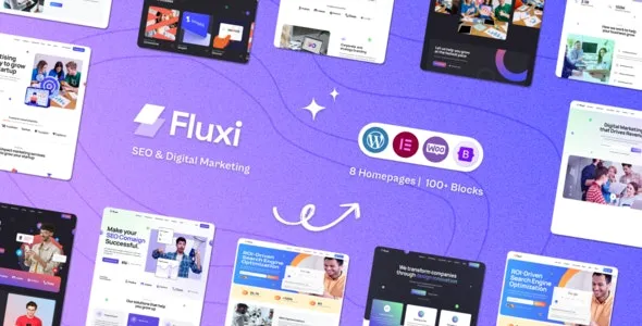 Fluxi - SEO & Digital Marketing Agency WordPress Theme