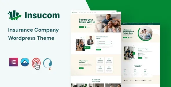 Insucom - Insurance WordPress Theme