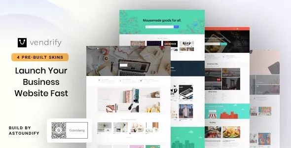 Vendrify - Marketplace WordPress Theme