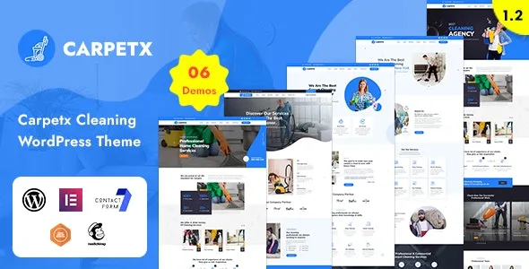 Carpetx - Cleaning Services WordPress Theme