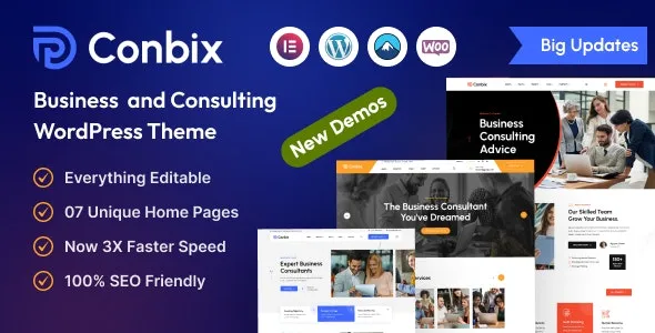 Conbix - Business Consulting WordPress Theme